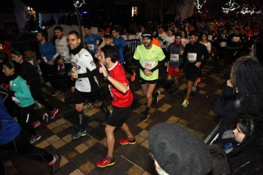 Imágenes de la San Silvestre celebrada en Tudela en 2017