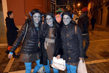 Imágenes de los disfraces de la Nochevieja de 2017 en Pamplona