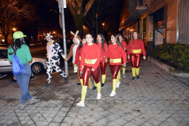 Imágenes de los disfraces de la Nochevieja de 2017 en Pamplona