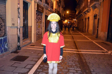 Imágenes de los disfraces de la Nochevieja de 2017 en Pamplona