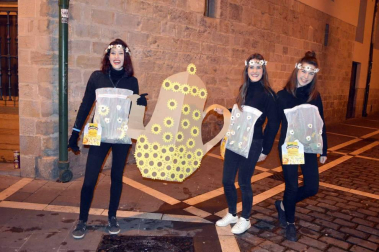 Imágenes de los disfraces de la Nochevieja de 2017 en Pamplona