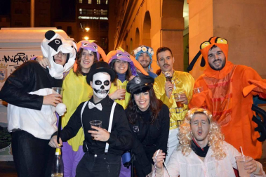 Imágenes de los disfraces de la Nochevieja de 2017 en Pamplona