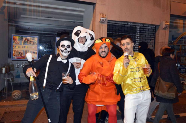 Imágenes de los disfraces de la Nochevieja de 2017 en Pamplona
