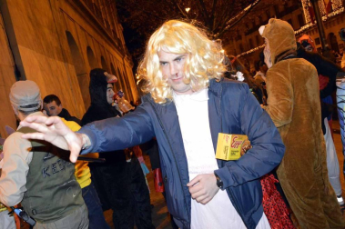 Imágenes de los disfraces de la Nochevieja de 2017 en Pamplona