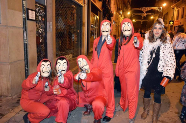 Imágenes de los disfraces de la Nochevieja de 2017 en Pamplona