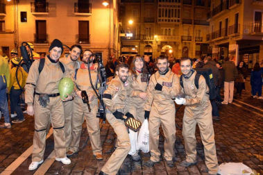 Imágenes de los disfraces de la Nochevieja de 2017 en Pamplona