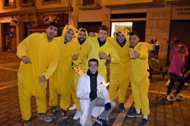 Imágenes de los disfraces de la Nochevieja de 2017 en Pamplona