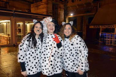 Imágenes de los disfraces de la Nochevieja de 2017 en Pamplona