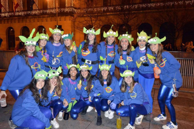 Imágenes de los disfraces de la Nochevieja de 2017 en Pamplona