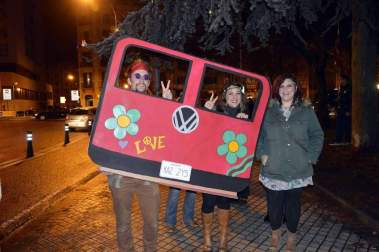 Imágenes de los disfraces de la Nochevieja de 2017 en Pamplona