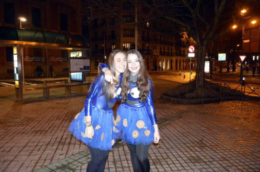 Imágenes de los disfraces de la Nochevieja de 2017 en Pamplona