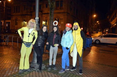 Imágenes de los disfraces de la Nochevieja de 2017 en Pamplona
