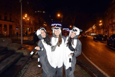 Imágenes de los disfraces de la Nochevieja de 2017 en Pamplona