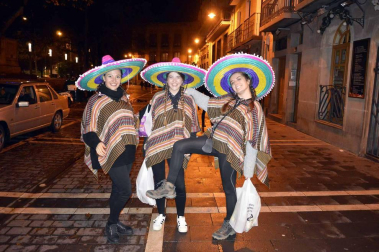 Imágenes de los disfraces de la Nochevieja de 2017 en Pamplona