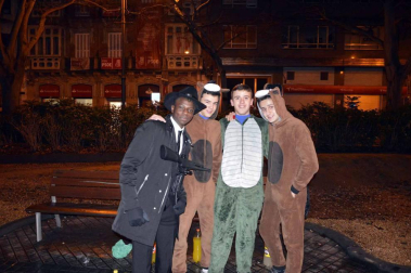Imágenes de los disfraces de la Nochevieja de 2017 en Pamplona