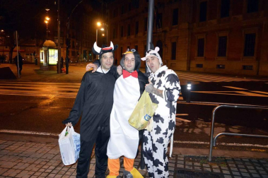 Imágenes de los disfraces de la Nochevieja de 2017 en Pamplona