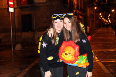 Imágenes de los disfraces de la Nochevieja de 2017 en Pamplona