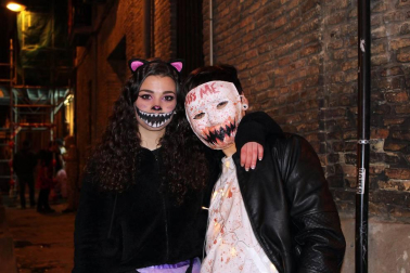 Imágenes de los disfraces de la Nochevieja de 2017 en Pamplona