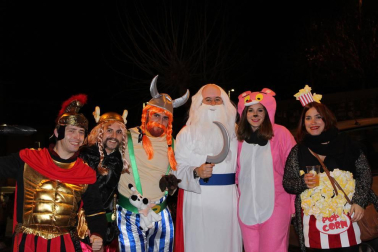 Imágenes de los disfraces de la Nochevieja de 2017 en Pamplona