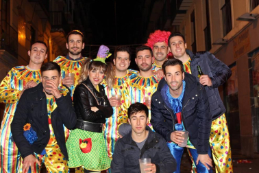 Imágenes de los disfraces de la Nochevieja de 2017 en Pamplona