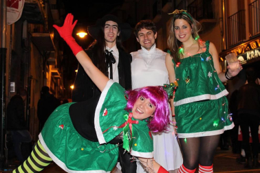 Imágenes de los disfraces de la Nochevieja de 2017 en Pamplona