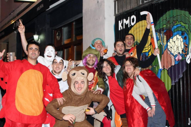 Imágenes de los disfraces de la Nochevieja de 2017 en Pamplona