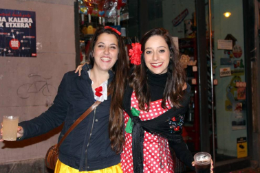Imágenes de los disfraces de la Nochevieja de 2017 en Pamplona