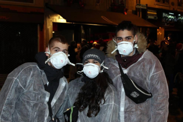 Imágenes de los disfraces de la Nochevieja de 2017 en Pamplona