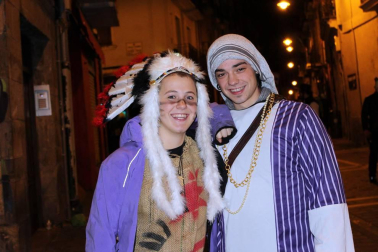 Imágenes de los disfraces de la Nochevieja de 2017 en Pamplona