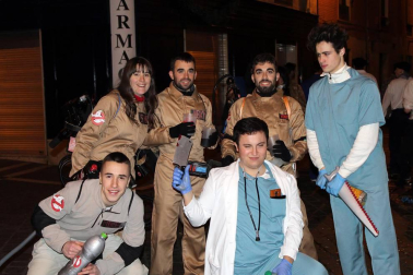 Imágenes de los disfraces de la Nochevieja de 2017 en Pamplona