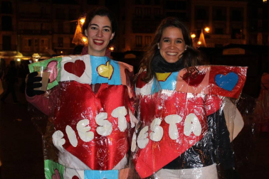 Imágenes de los disfraces de la Nochevieja de 2017 en Pamplona