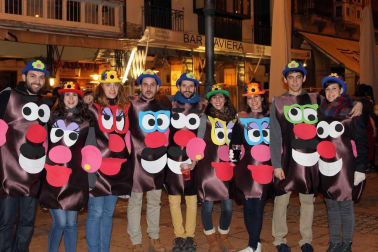 Imágenes de los disfraces de la Nochevieja de 2017 en Pamplona