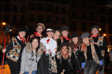 Imágenes de los disfraces de la Nochevieja de 2017 en Pamplona