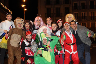 Imágenes de los disfraces de la Nochevieja de 2017 en Pamplona