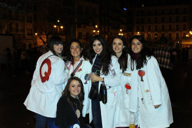 Imágenes de los disfraces de la Nochevieja de 2017 en Pamplona