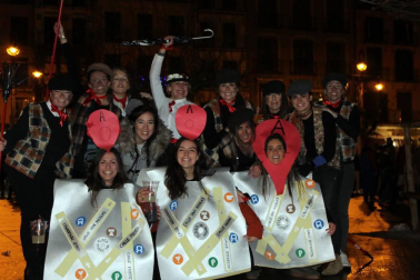 Imágenes de los disfraces de la Nochevieja de 2017 en Pamplona