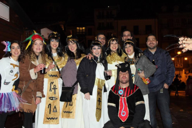 Imágenes de los disfraces de la Nochevieja de 2017 en Pamplona