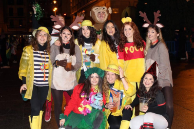 Imágenes de los disfraces de la Nochevieja de 2017 en Pamplona