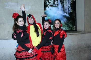 Imágenes de los disfraces de la Nochevieja de 2017 en Pamplona