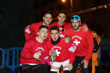 Imágenes de los disfraces de la Nochevieja de 2017 en Pamplona