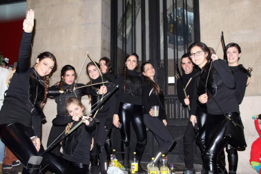 Imágenes de los disfraces de la Nochevieja de 2017 en Pamplona