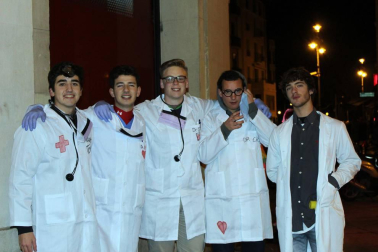 Imágenes de los disfraces de la Nochevieja de 2017 en Pamplona
