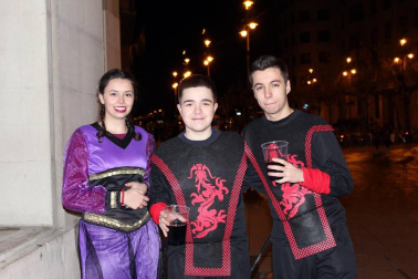 Imágenes de los disfraces de la Nochevieja de 2017 en Pamplona