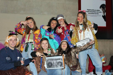 Imágenes de los disfraces de la Nochevieja de 2017 en Pamplona