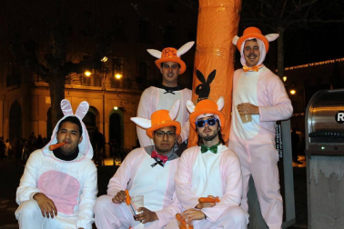 Imágenes de los disfraces de la Nochevieja de 2017 en Pamplona