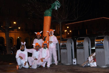 Imágenes de los disfraces de la Nochevieja de 2017 en Pamplona