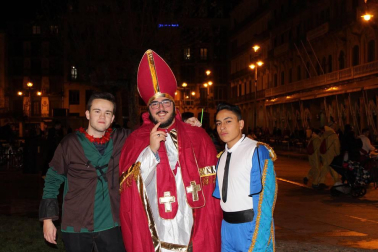 Imágenes de los disfraces de la Nochevieja de 2017 en Pamplona