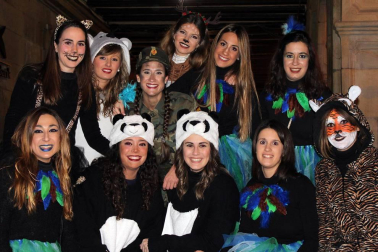 Imágenes de los disfraces de la Nochevieja de 2017 en Pamplona