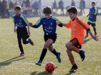 Imágenes de los cuartos de final del XXVI Torneo Interescolar - 3 de enero