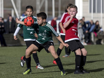 Imágenes de los cuartos de final del XXVI Torneo Interescolar - 3 de enero